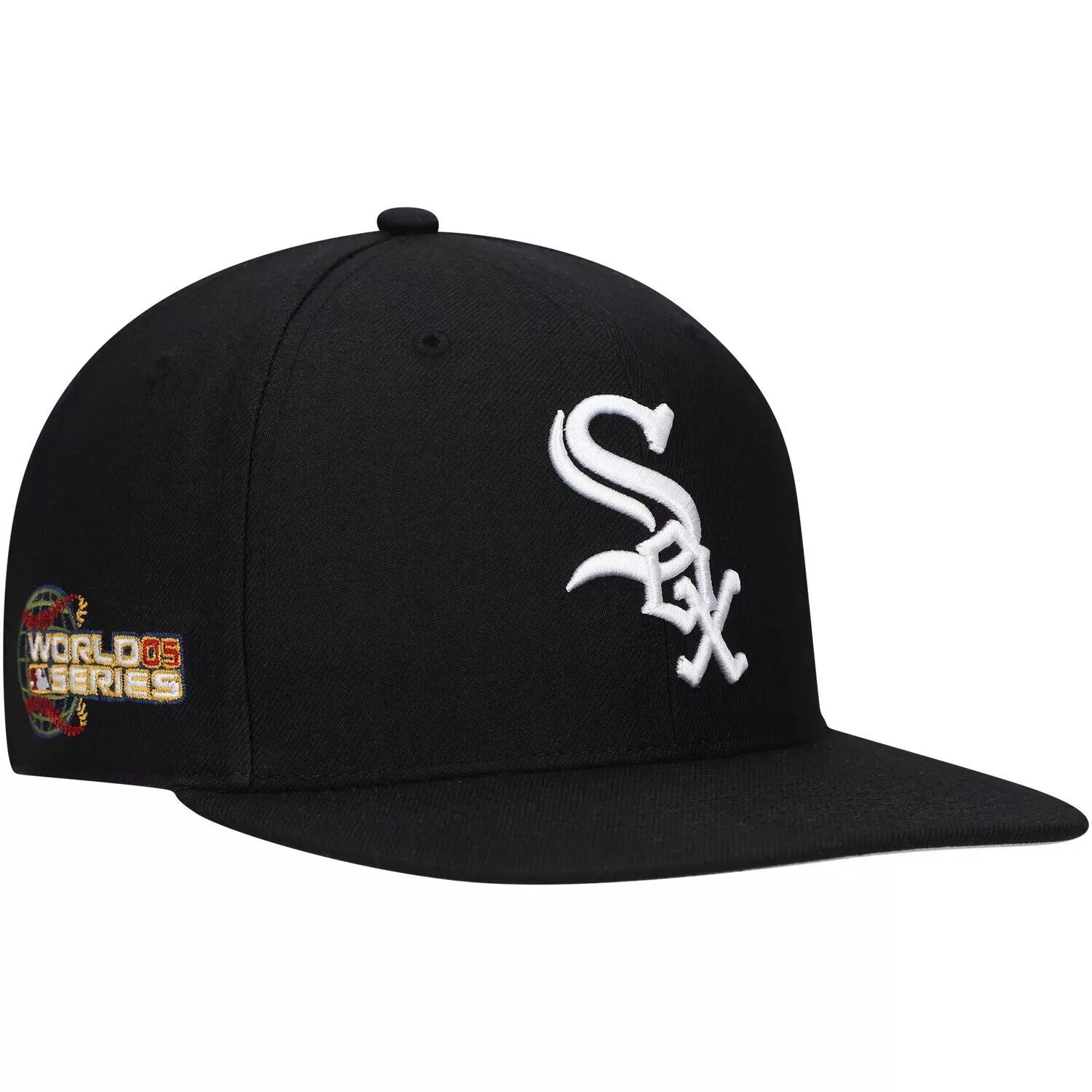 

Мужская кепка Chicago White Sox '47 Black on Black Sure Shot Captain Snapback