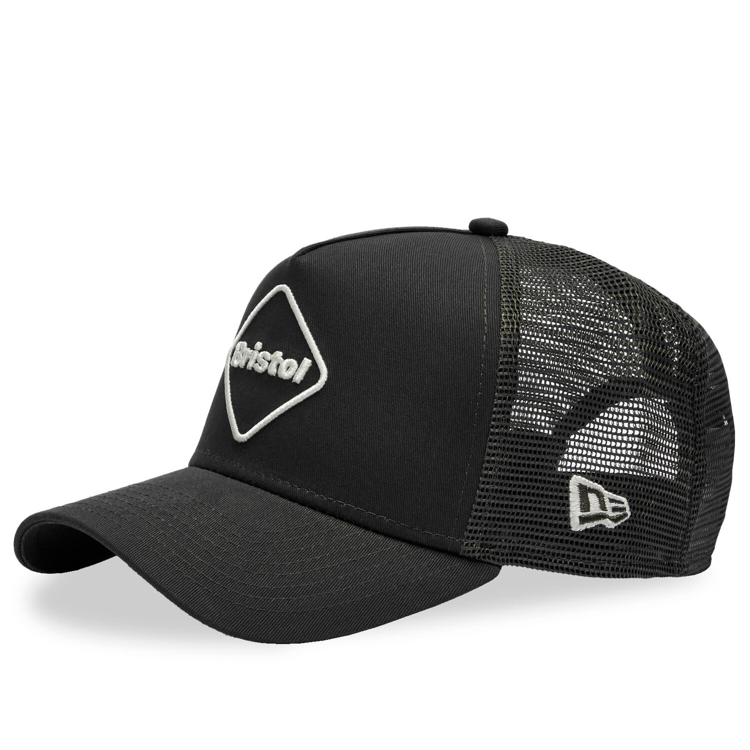 

Бейсболка F.C. Real Bristol New Era 9Forty A-Frame Mesh Cap, черный