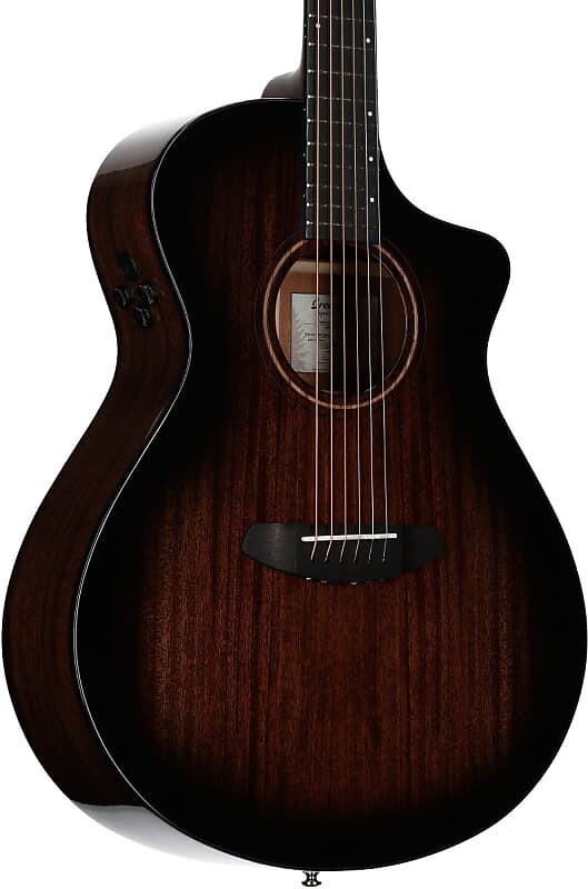 

Акустическая гитара Breedlove Wildwood Pro Concertina Suede CE African Mahogany-African Mahogany