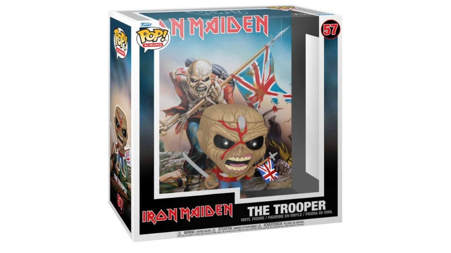 Funko - Pop! Iron Maiden Альбом Trooper фигурка funko pop iron maiden эдди символ метал группы 57607