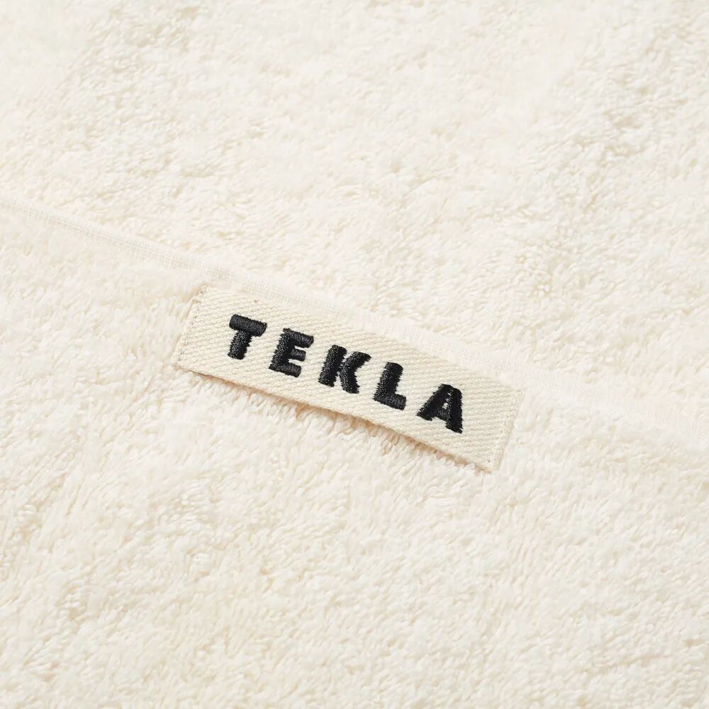 Tekla Fabrics Органическое махровое банное полотенце, белый