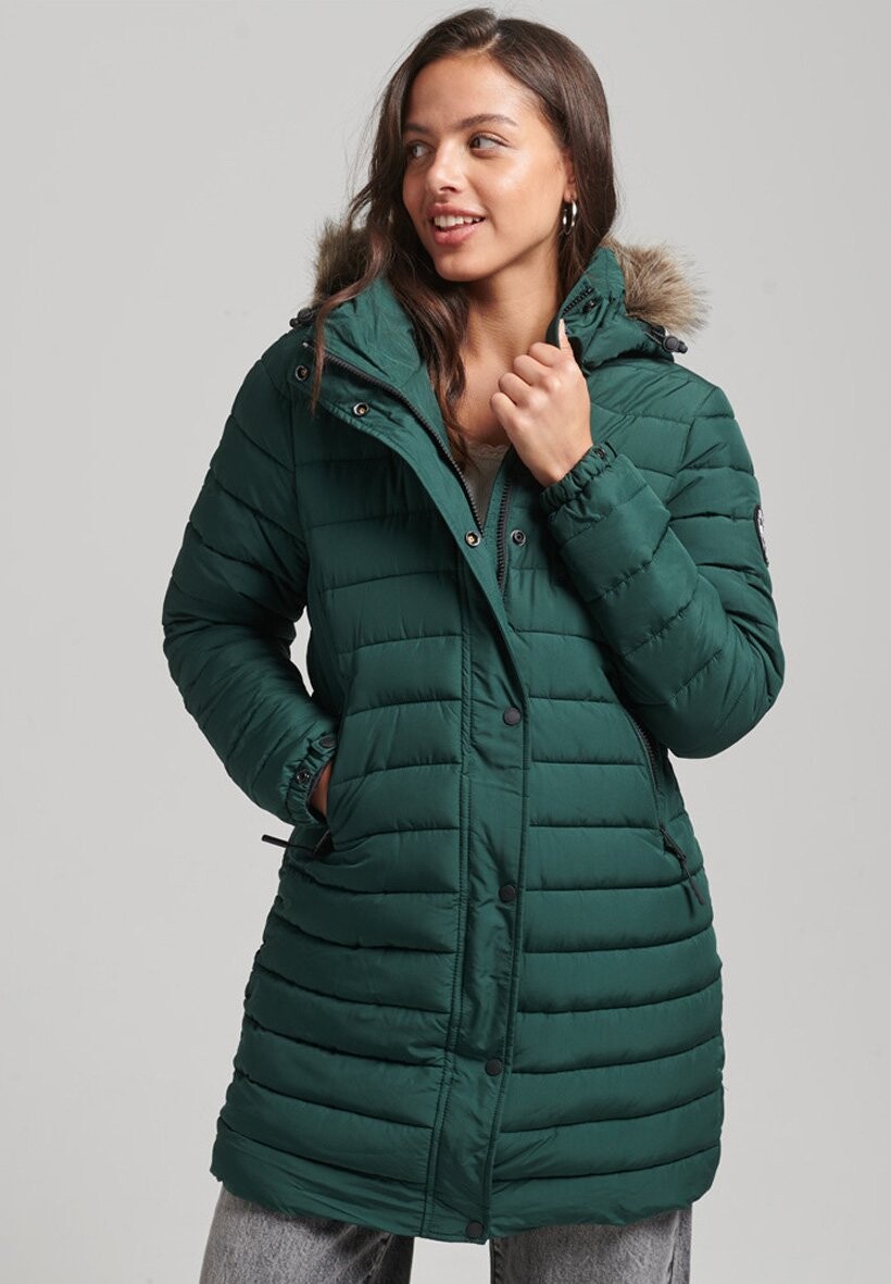 

Зимнее пальто Superdry, Зеленый