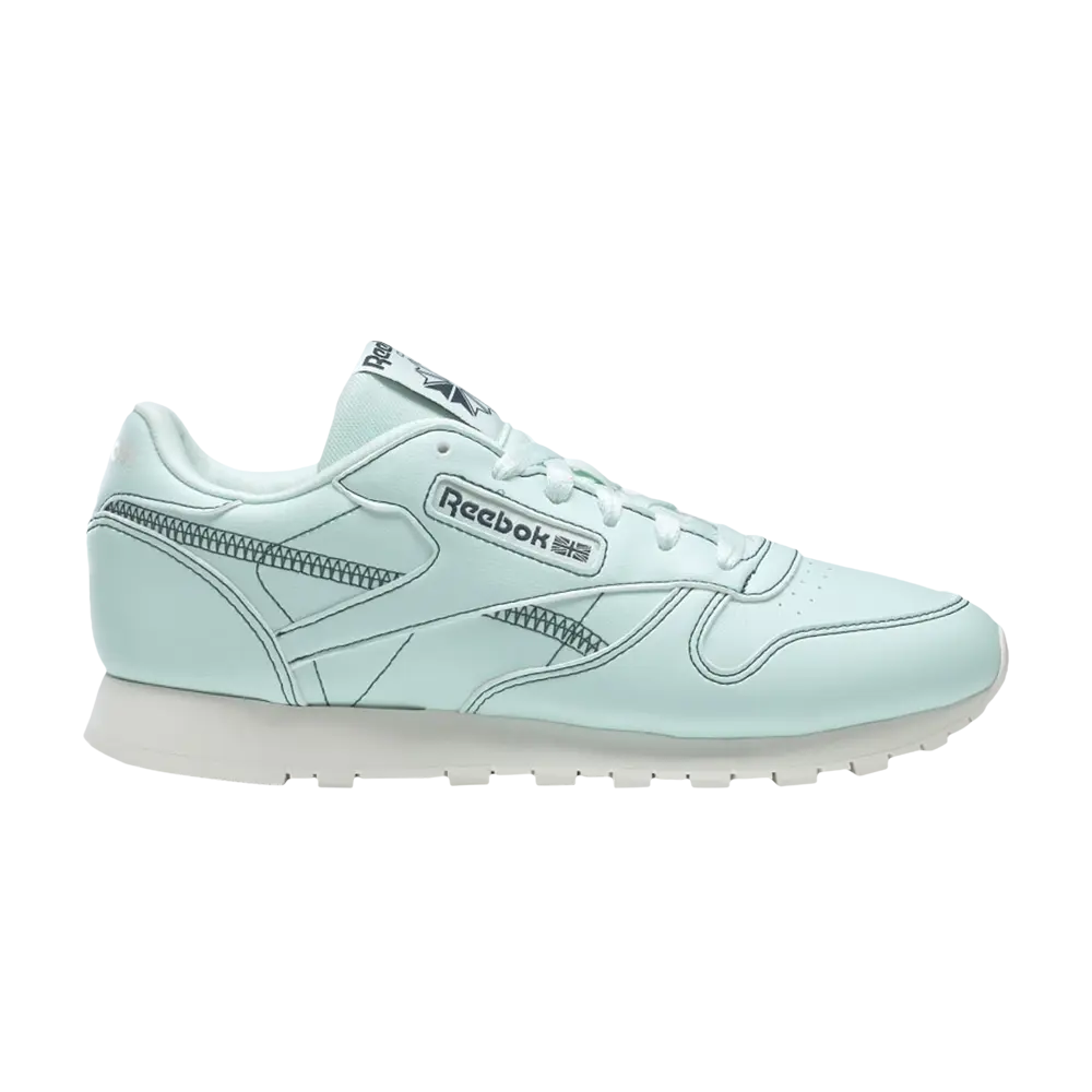 

Кроссовки Wmns Classic Leather Vegan Reebok, синий