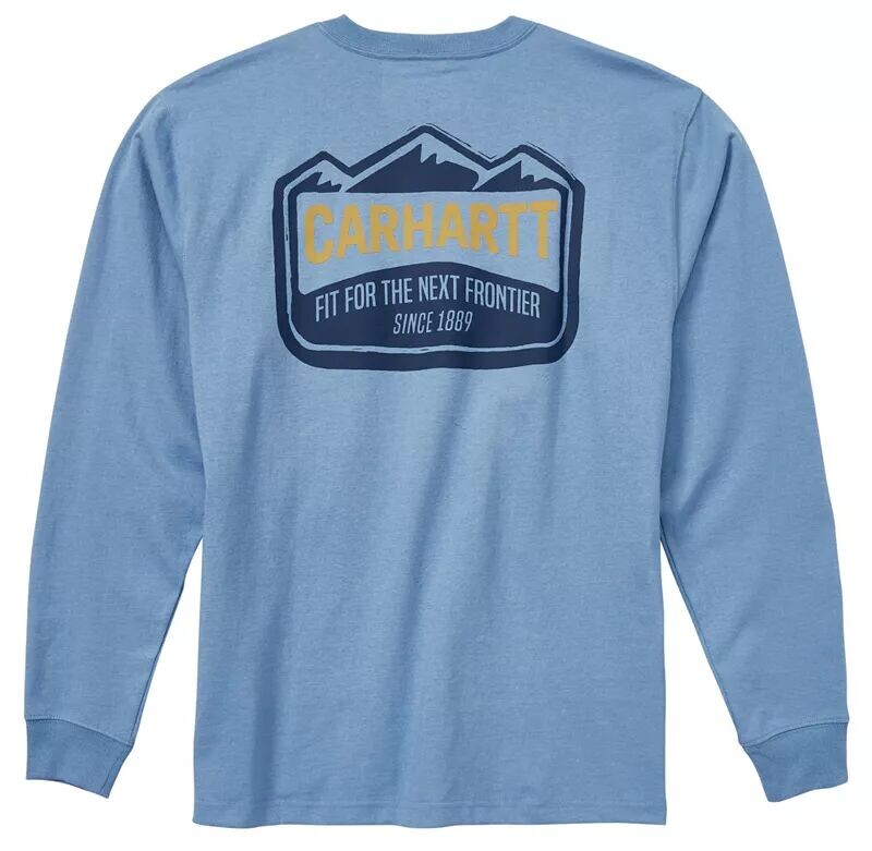 

Футболка с длинными рукавами и рисунком Carhartt Mountain