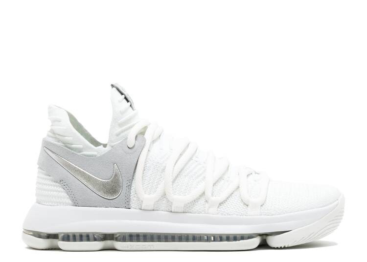 

Кроссовки Nike KD 10 'STILL KD', белый, Белый;серый