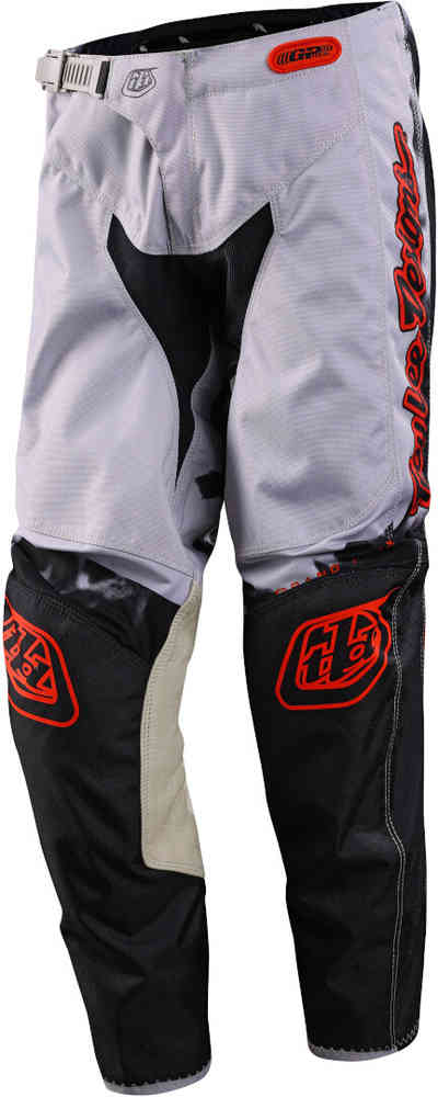 Молодежные брюки для мотокросса GP Astro Troy Lee Designs, серый/оранжевый