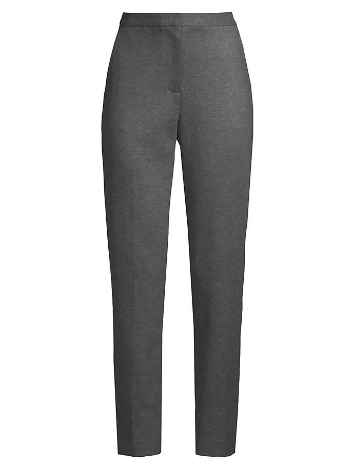 

Зауженные брюки из джерси Natori, цвет charcoal