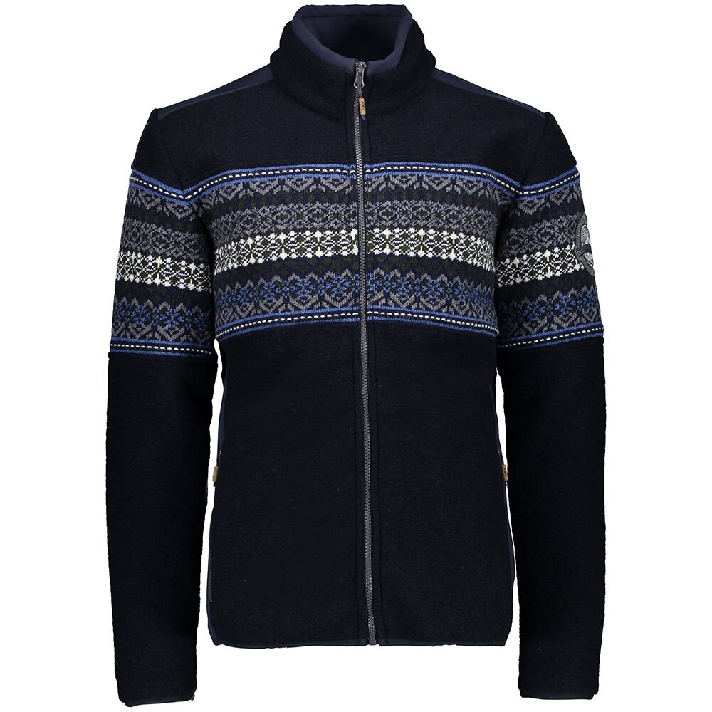 

Толстовка на молнии CMP Sportswear 39M3837, синий