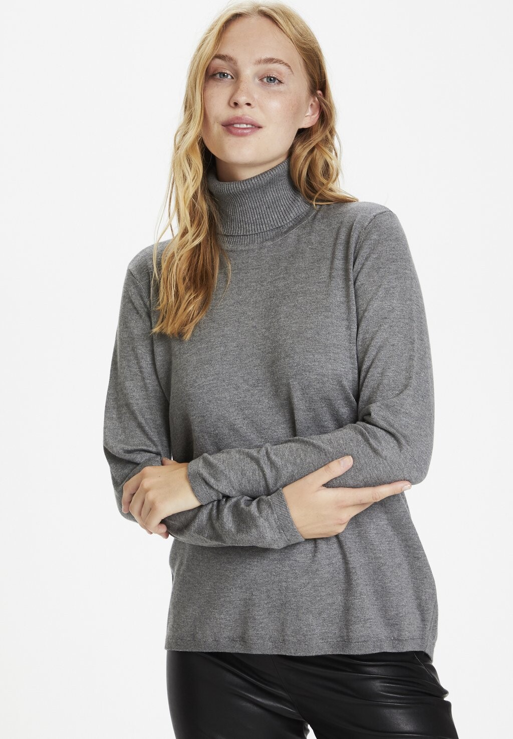 

Свитшот Culture КУАННЕМАРИ, цвет mid grey melange