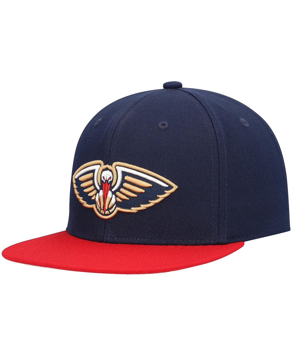 

Мужская темно-красная кепка New Orleans Pelicans Team Two-Tone 2.0 Snapback Mitchell & Ness
