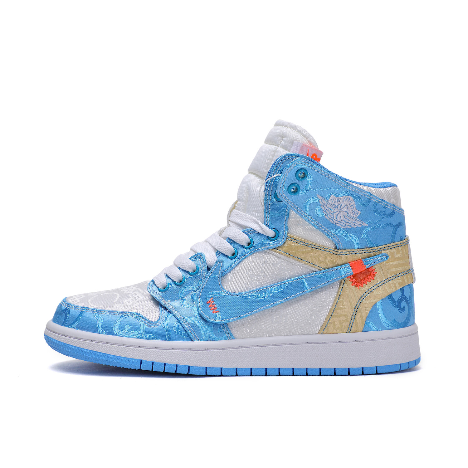 

Jordan Air Jordan 1 винтажные баскетбольные кроссовки мужские, Sky Blue