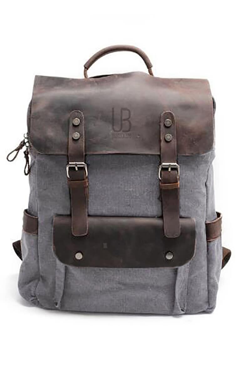 

Рюкзак Otto из кожи Urban Bag, серый