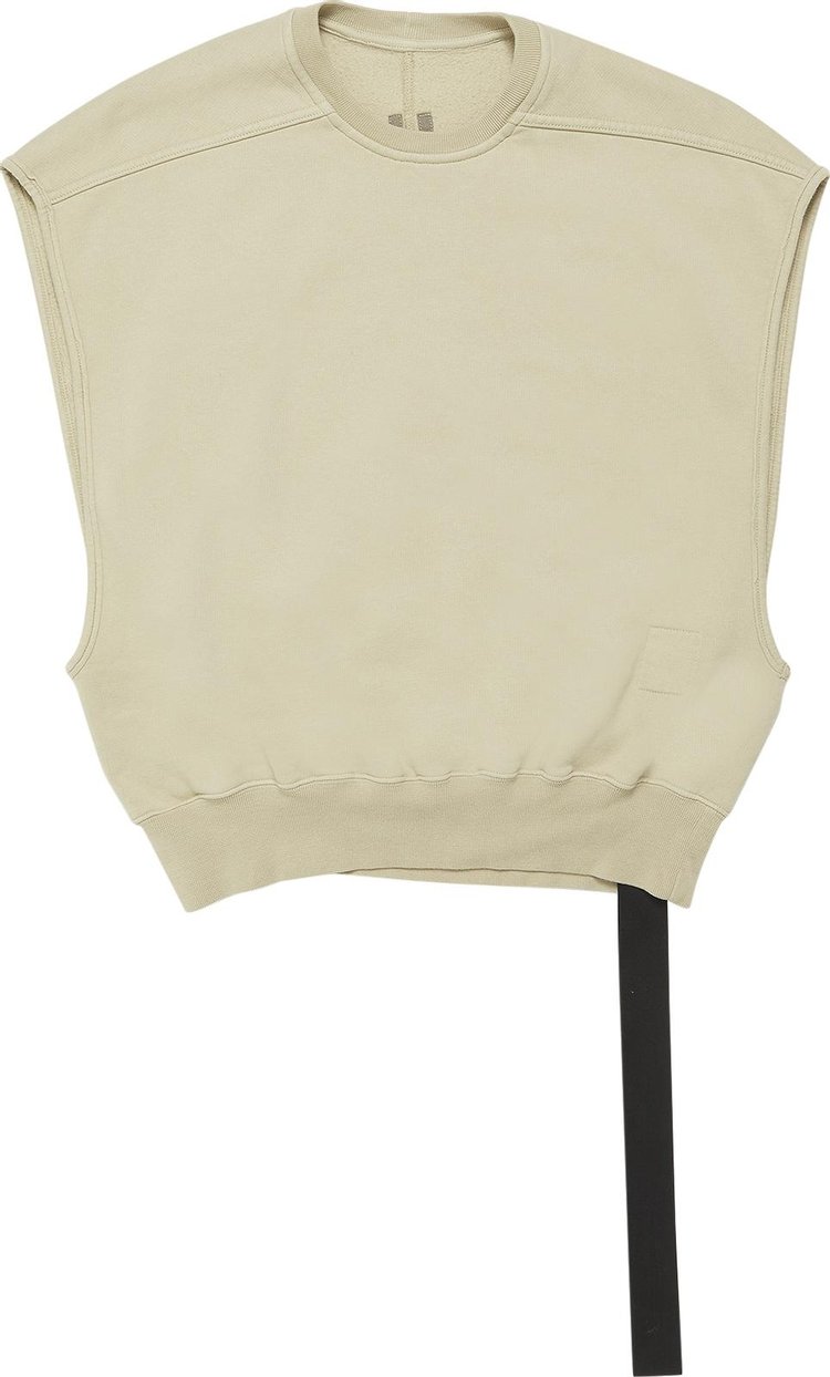 Футболка Rick Owens DRKSHDW Sleeveless Tatlin Sweat 'Pearl', черный кардиган rick owens удлиненный разрез размер m черный