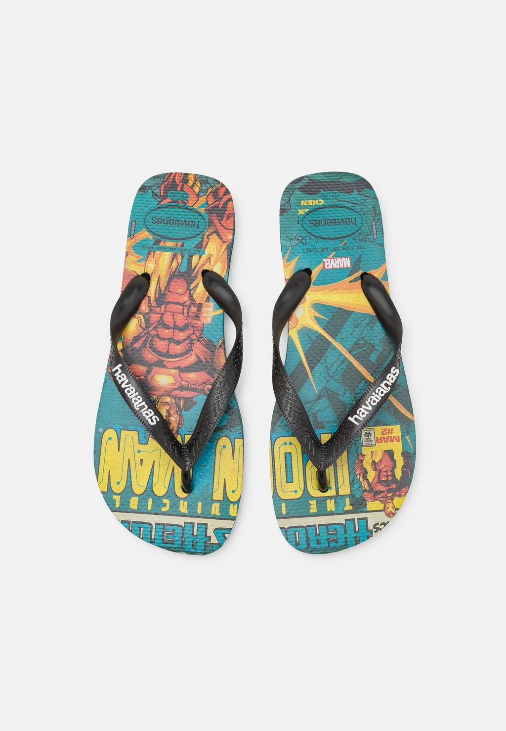 

Шлепанцы MARVEL CLASSICS UNISEX Havaianas, цвет green/black