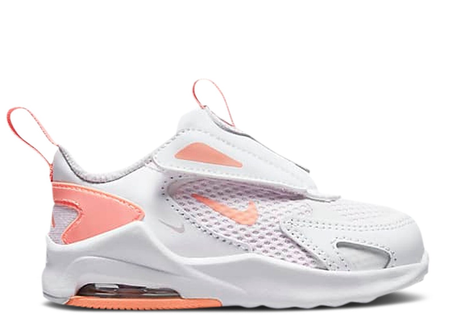 Кроссовки Nike Air Max Bolt Td 'White Crimson Bliss', белый кроссовки nike air max bolt td white black белый