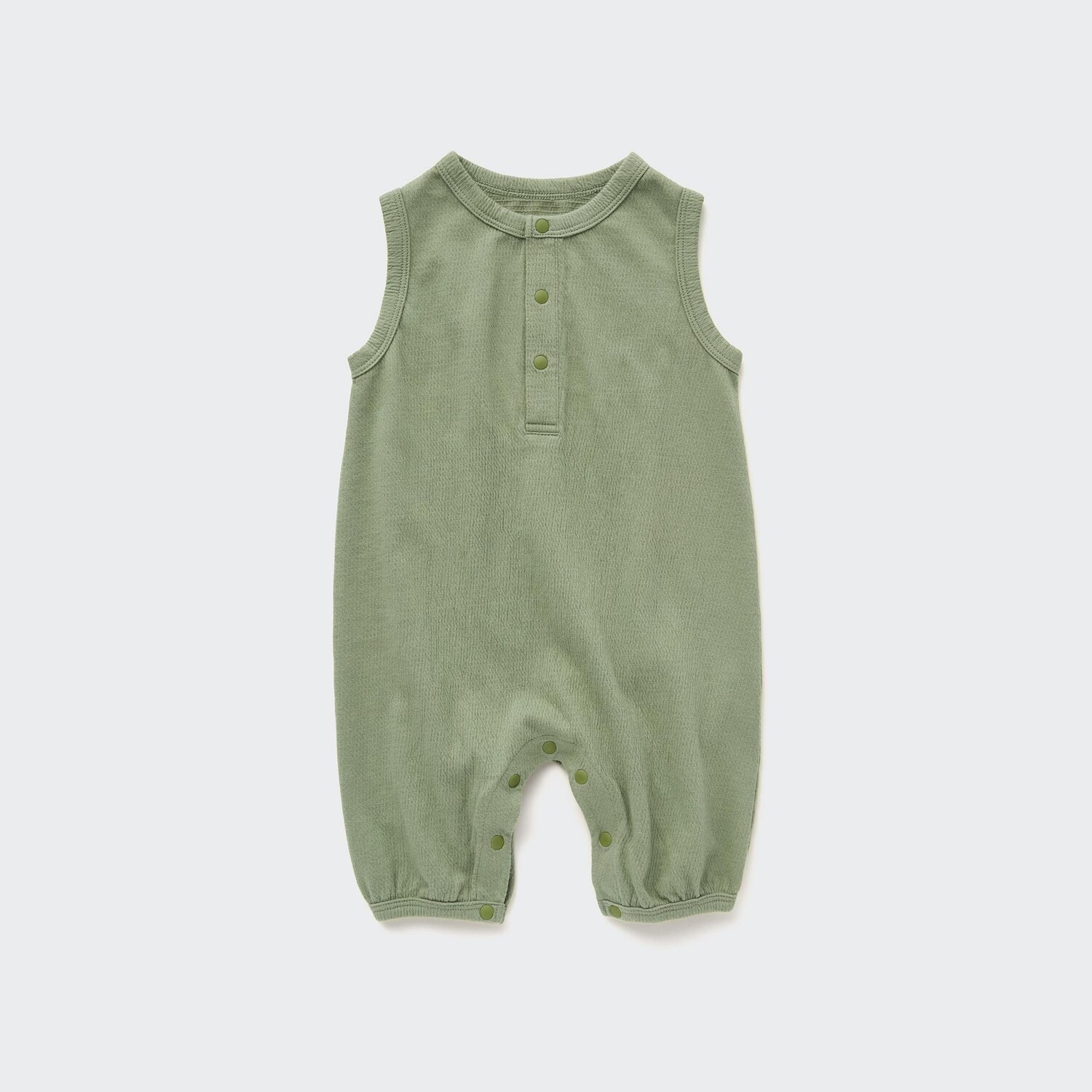 

Цельный комбинезон без рукавов UNIQLO, оливково-зеленый