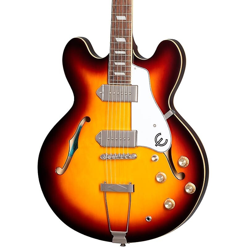 

Электрогитара Epiphone Casino Semi-Hollow Electric Guitar Vintage Sunburst