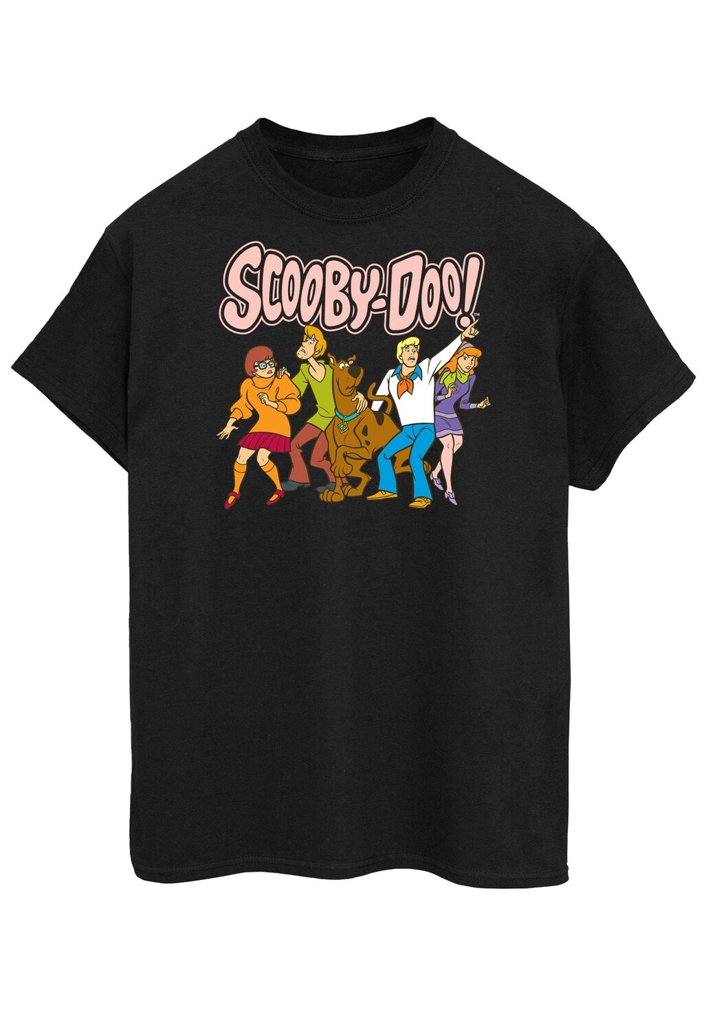 

Футболка с принтом Scooby Doo ABSOLUTE CULT, черный