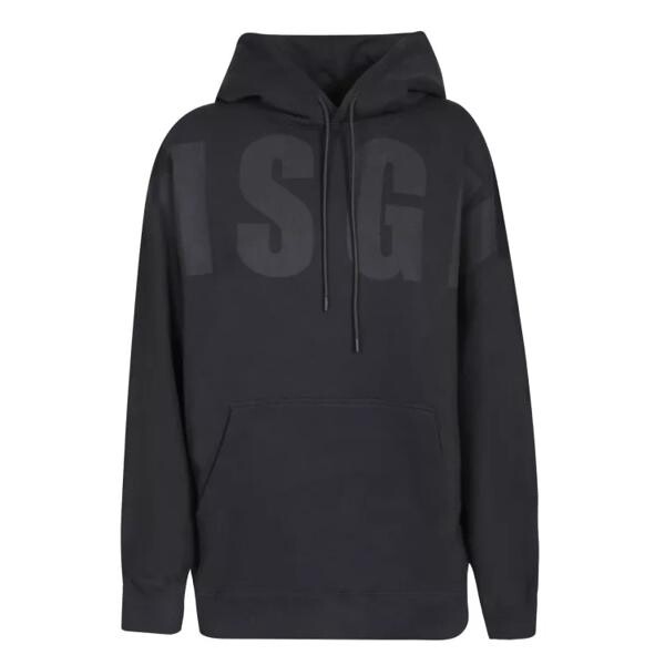 

Футболка cotton hoodie Msgm, черный
