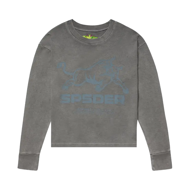 

Лонгслив Sp5der Bull Thermal 'Grey', серый