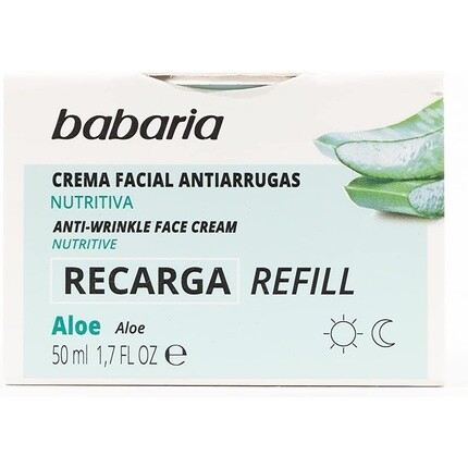 

Refill средство для лица против морщин с алоэ 50 мл, Babaria