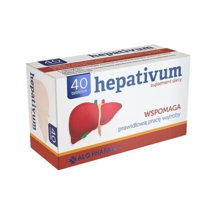 

Hepatativum Поддержка печени 40 таблеток Alg Pharma