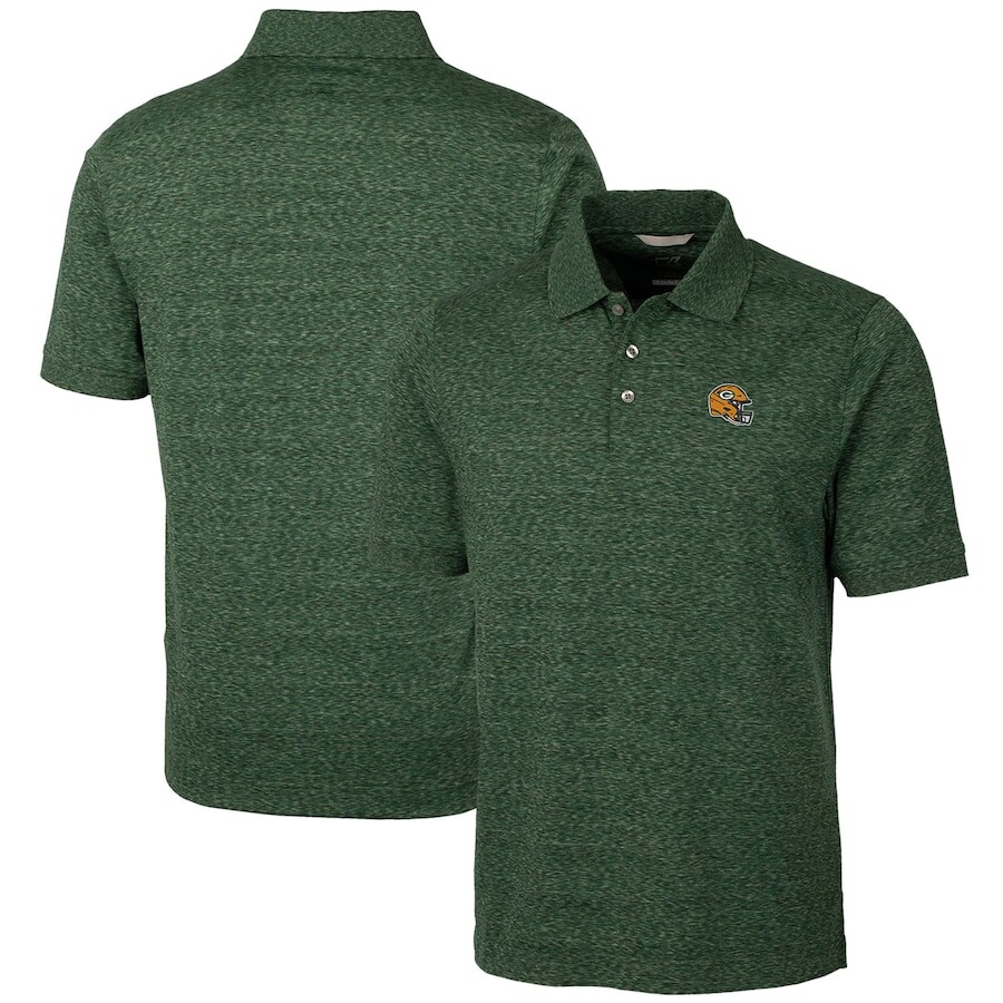 

Поло с коротким рукавом Cutter & Buck Green Bay Packers, зеленый