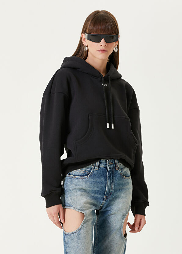 

Толстовка с капюшоном и логотипом Off-White, белый