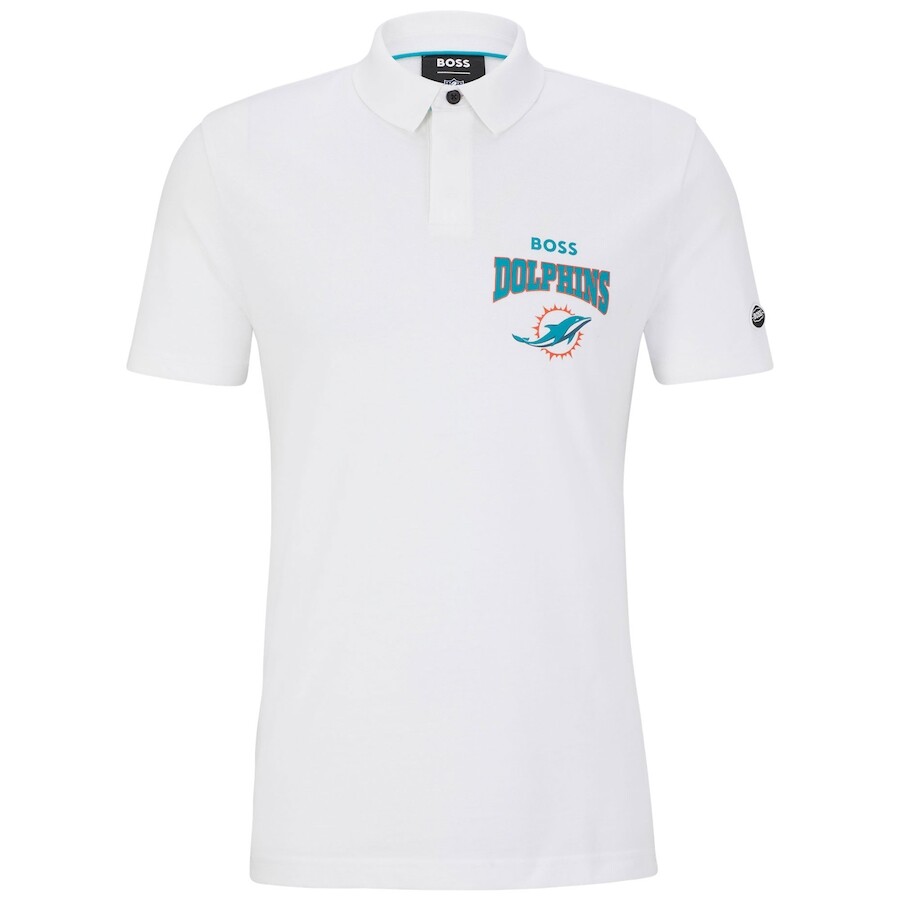 

Поло с коротким рукавом NFL Miami Dolphins, белый