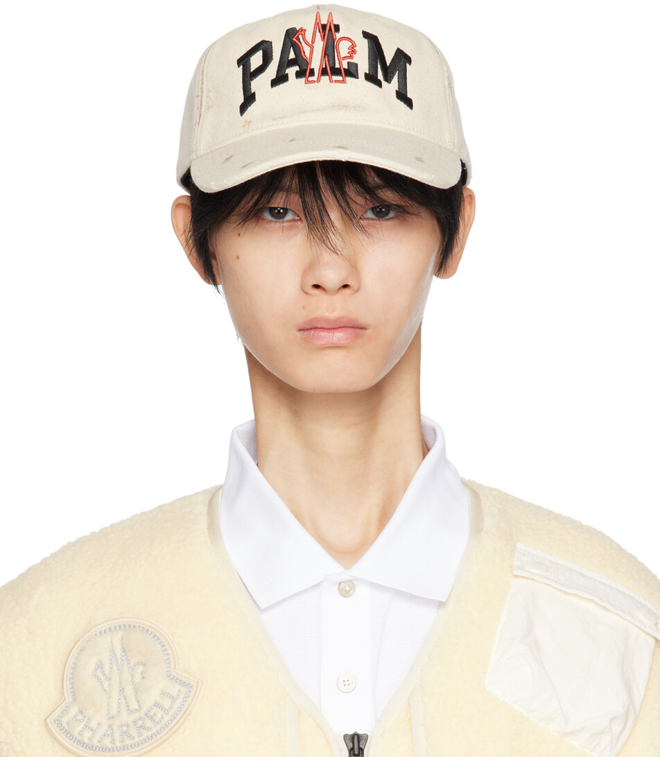 

Белая бейсболка Moncler x Palm Angels Moncler Genius