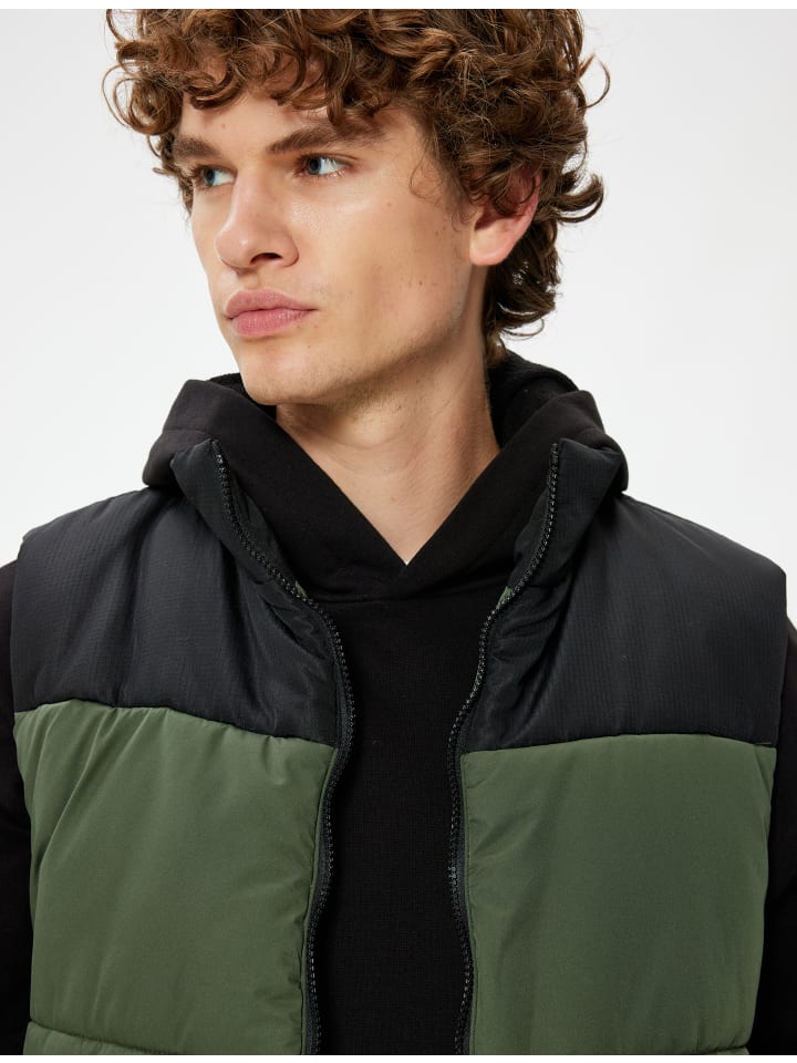 

Жилет KOTON Anorak, зеленый