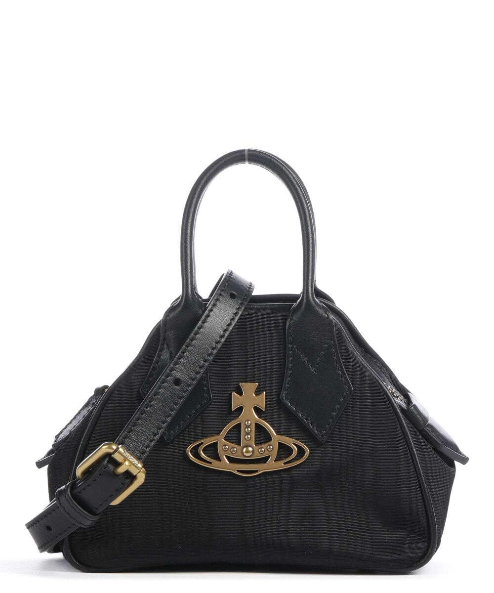 

Мини-сумка через плечо Yasmine, текстильная Vivienne Westwood, черный