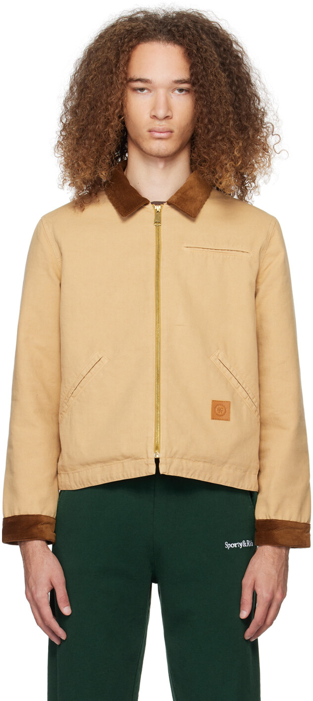 

Светло-коричневая куртка SRHWC Sporty & Rich, цвет Tan