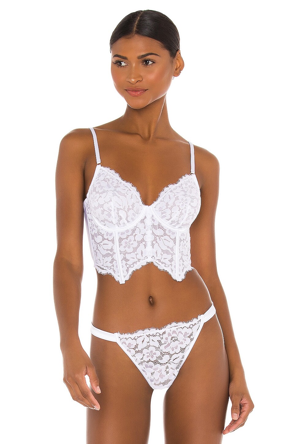 

Бюстгальтер Cosabella Magnolia Longline Underwire, белый