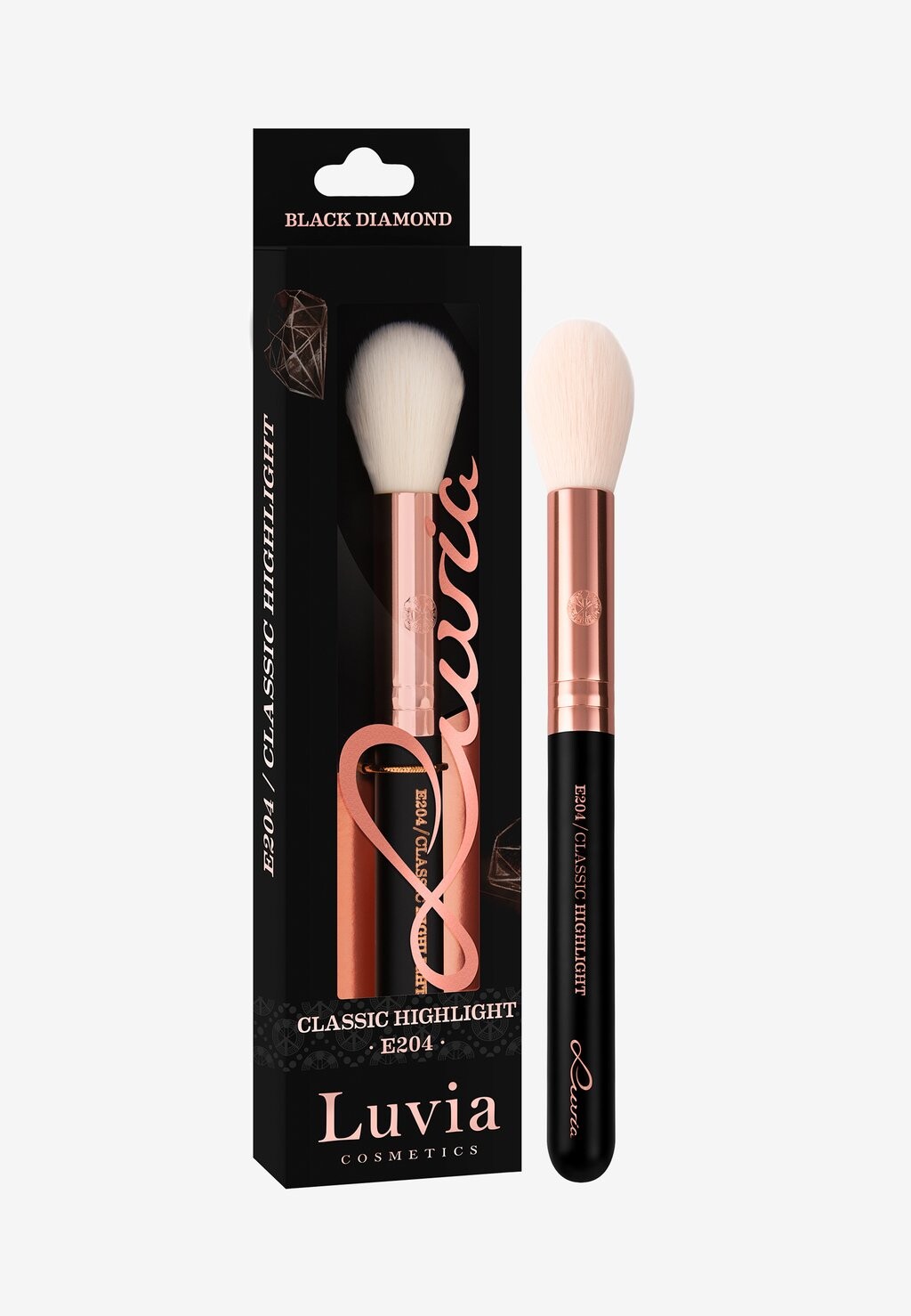 

Кисти для макияжа Classic Highlight Luvia Cosmetics, черный
