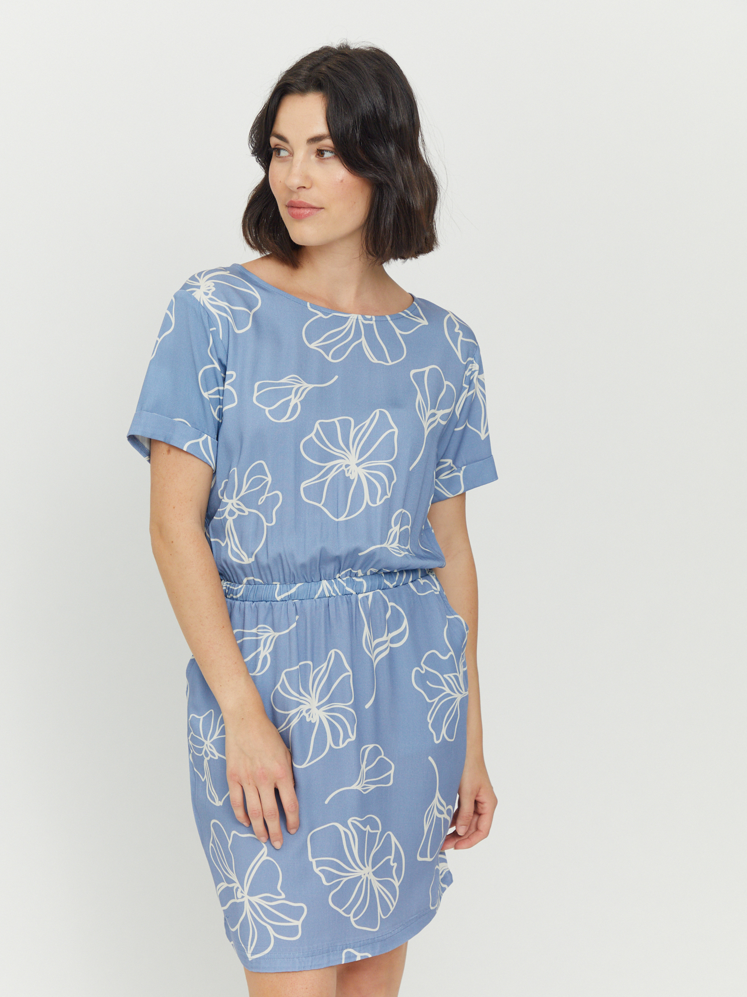 Платье MAZINE Mini Valera Printed, цвет blue lilac/printed