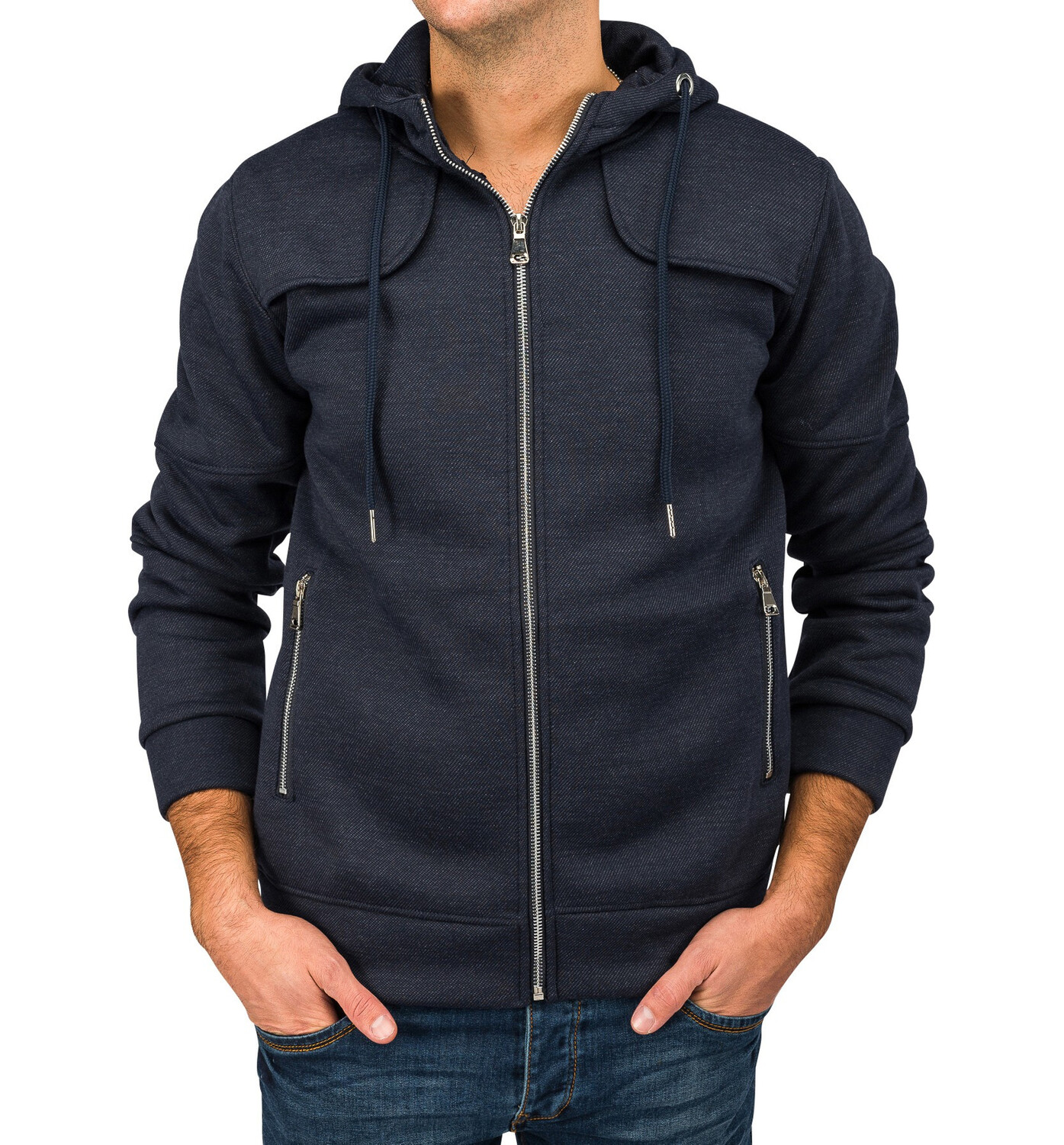 

Толстовка Arizona Shopping Sweat Jacke Kapuzenjacke Zip Hoodie, синий