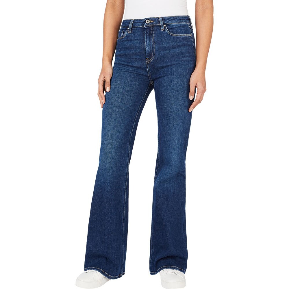 

Джинсы Pepe Slim Flare Fit High Waist, синий