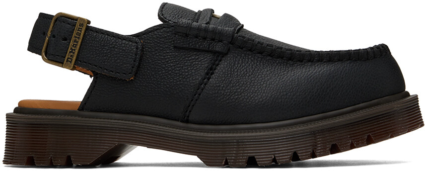 

Черные лоферы с пяткой на пятке "Пентон" Dr. Martens, цвет Black Westminster