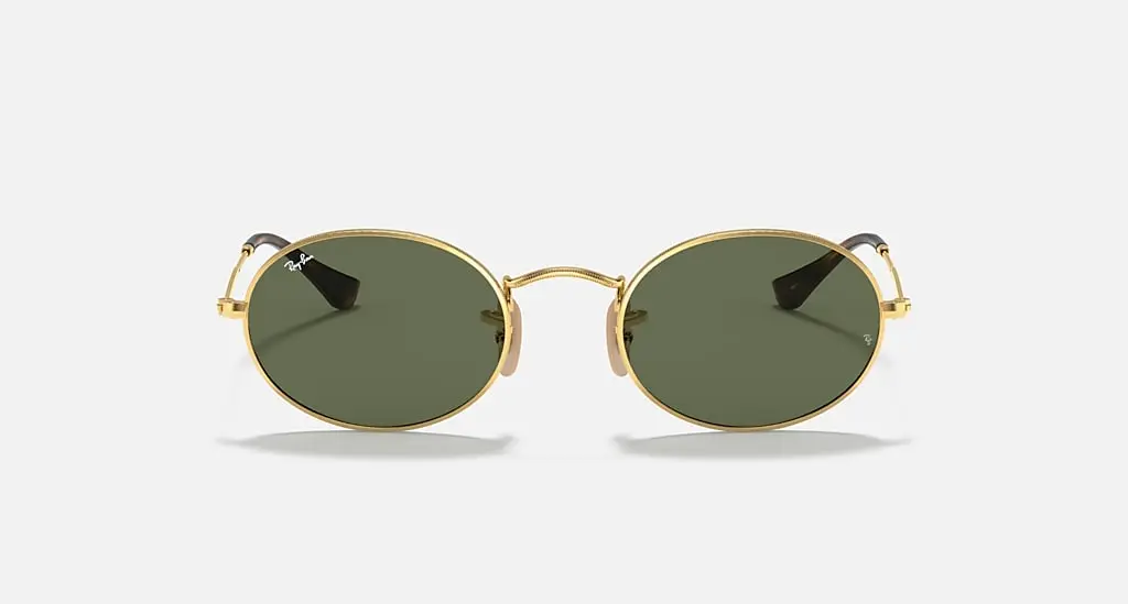 

Солнцезащитные очки Ray-Ban OVAL FLAT LENSES, зеленый