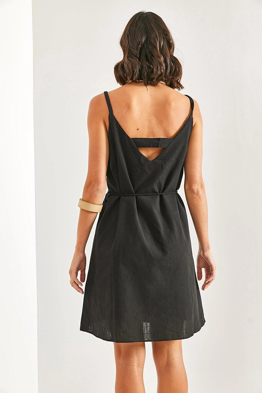 

Женское трикотажное платье Flam 5907 SHADE, черный