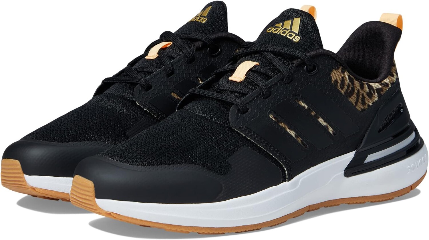 

Кроссовки RapidaSport adidas, цвет Black/Black/Gold Metallic