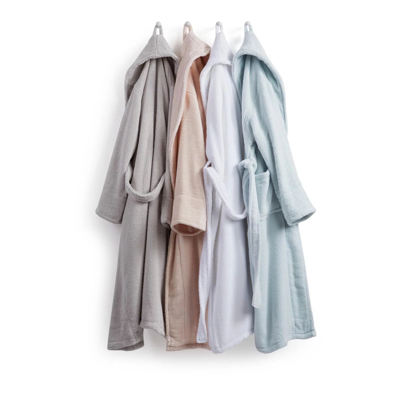 Хлопковый банный халат Charisma Luxe Zero Twist, серый