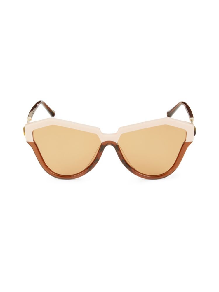 

Солнцезащитные очки «кошачий глаз» 62 мм Karen Walker, желтый