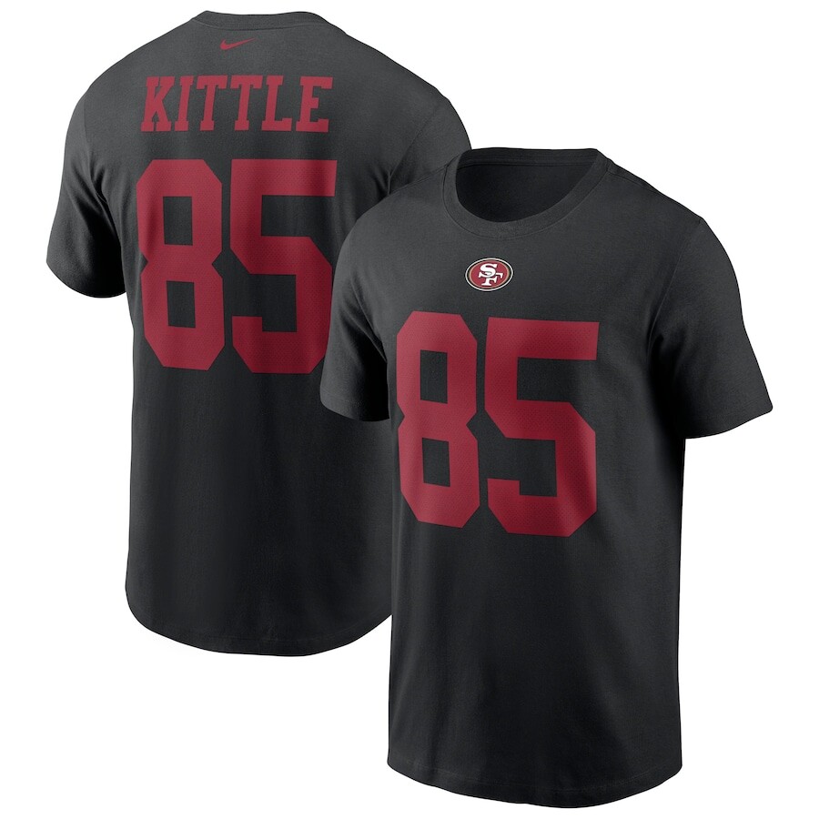 

Футболка с коротким рукавом Nike San Francisco 49Ers, черный