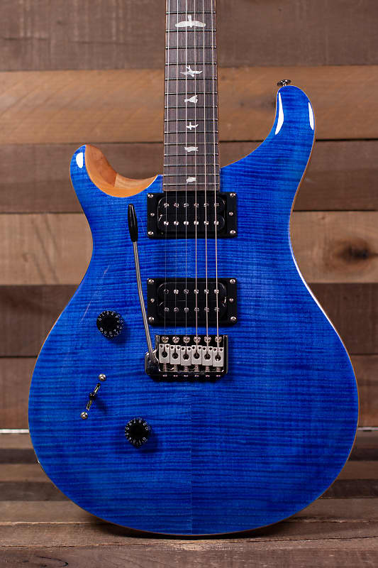 Электрогитара PRS SE Lefty Custom 24, Faded Blue
