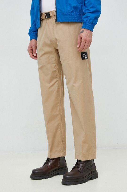 

Брюки Calvin Klein Jeans, коричневый