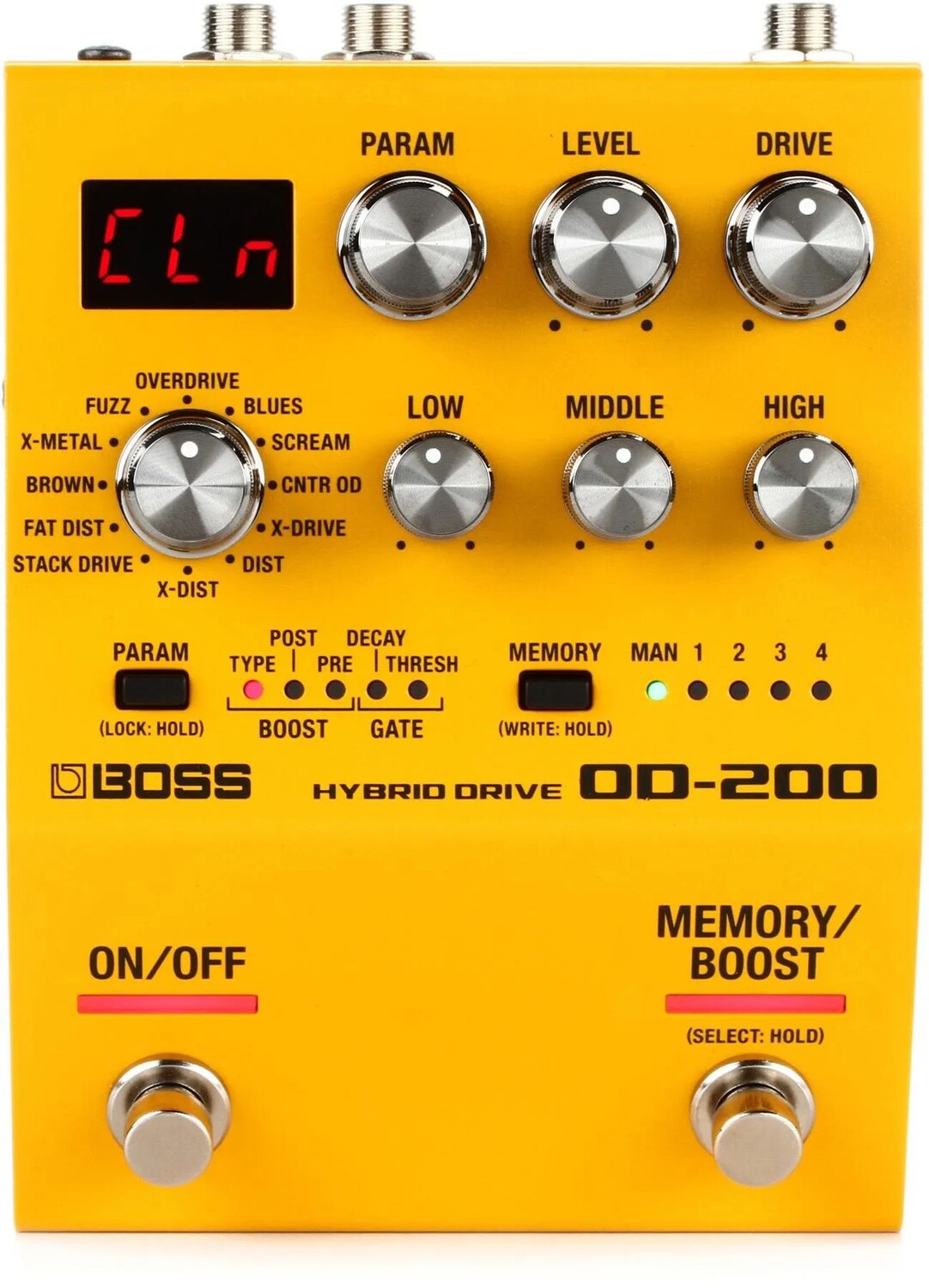 

Педаль гибридного привода Boss OD-200