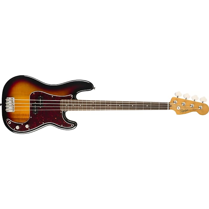 

Басс гитара Squier 0374510500 Classic Vibe '60s Precision Bass 3-Color Sunburst, Laurel Fingerboard