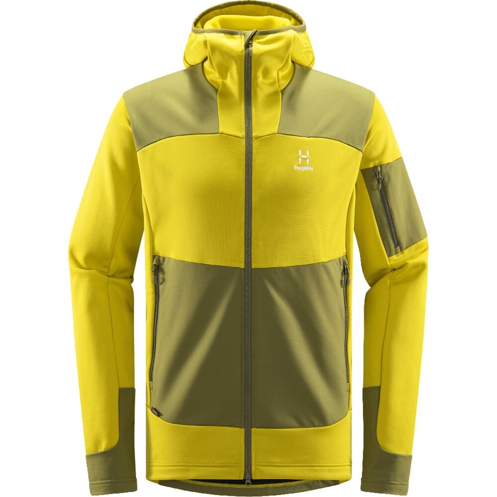 

Толстовка Haglöfs Astral Full Zip, желтый